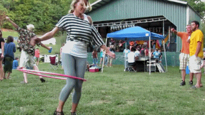 These Ladies Have Some Hula Hooping Skills