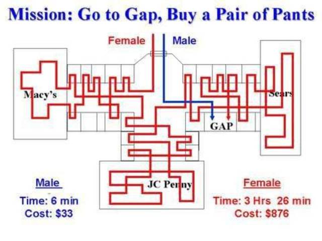 Men and Women Are from Two Different Worlds