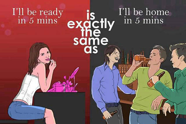 Men and Women Are from Two Different Worlds