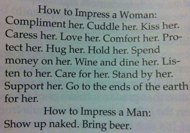 Men and Women Are from Two Different Worlds