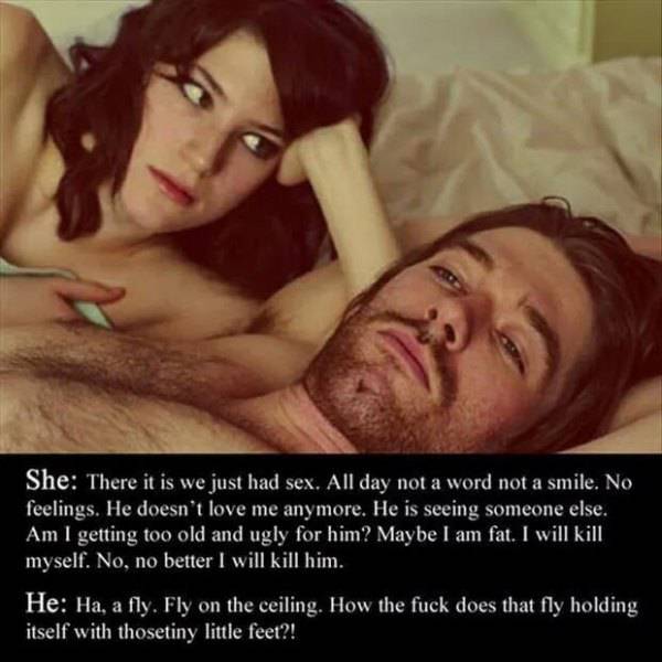 Men and Women Are from Two Different Worlds