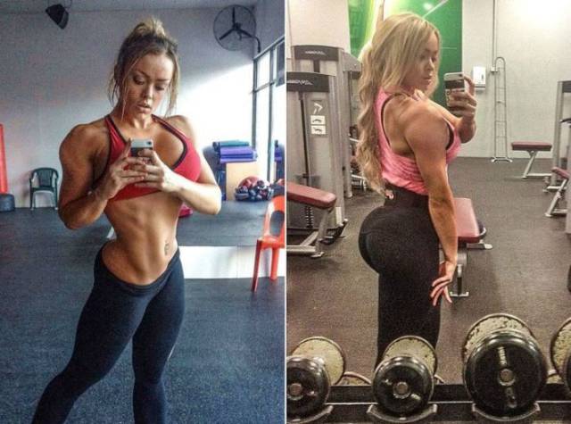 This Girl Is a Muscle Machine