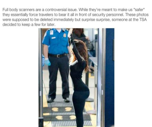 Airport Full Body Scanners Leave Nothing to the Imagination