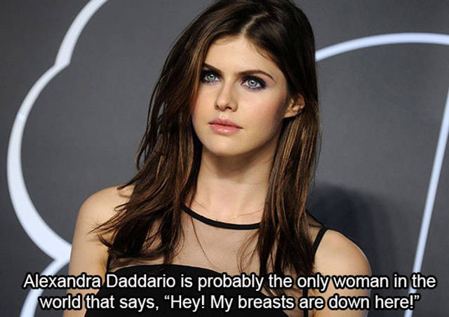 Alexandra Daddario’s Eyes are So Captivating That You Probably Won’t Even Look at Her Breasts
