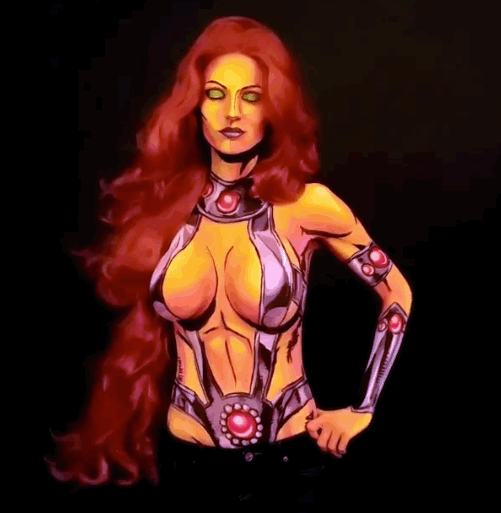 Girl Has Insane Know-How In Body Painting