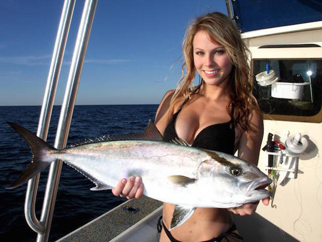 Sexy Girls Make Fishing Less Boring