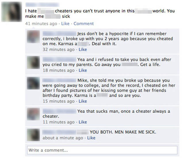 Cheaters Who Got Caught And Exposed