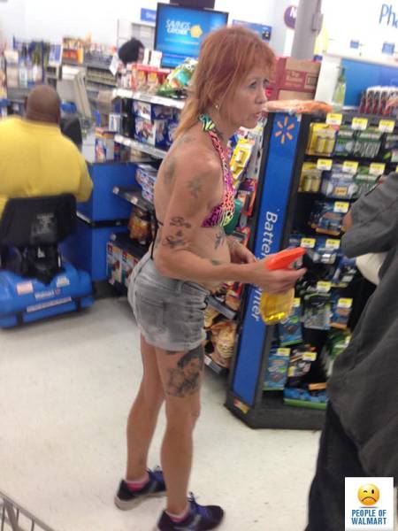 Cringe-Inducing Customers Of Walmart