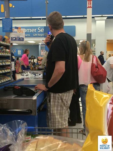 Cringe-Inducing Customers Of Walmart