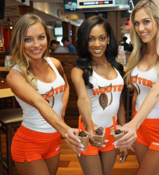 Delicious Hooters Babes