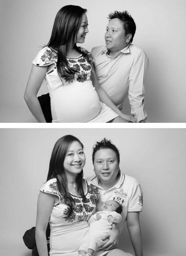 Awesome Photos Before And After Giving Birth