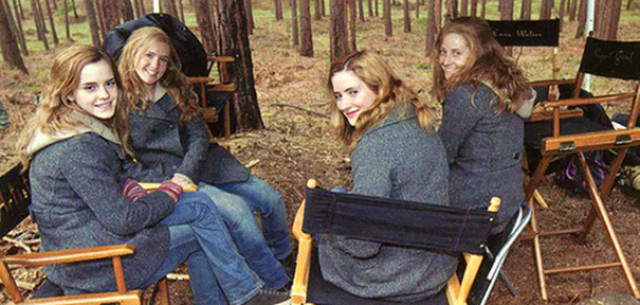 Actors With Their Stunt Doubles