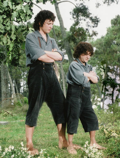 Actors With Their Stunt Doubles