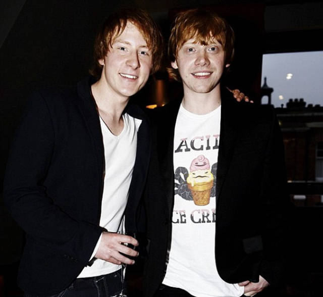 Actors With Their Stunt Doubles