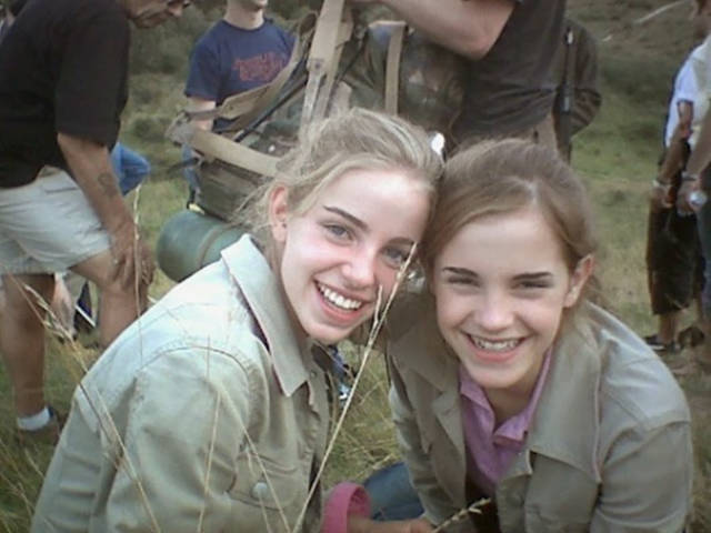 Actors With Their Stunt Doubles