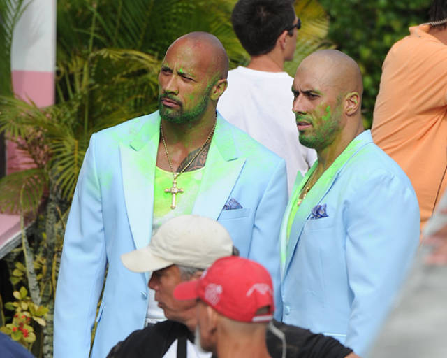 Actors With Their Stunt Doubles