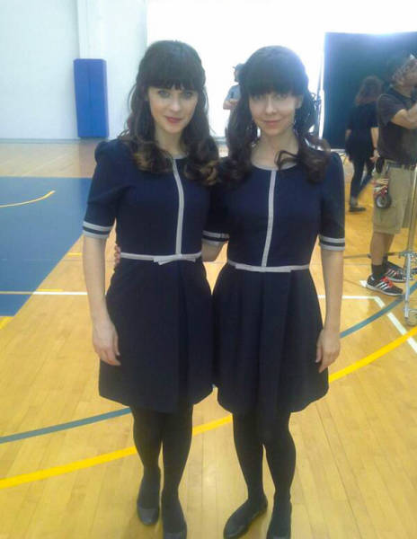 Actors With Their Stunt Doubles