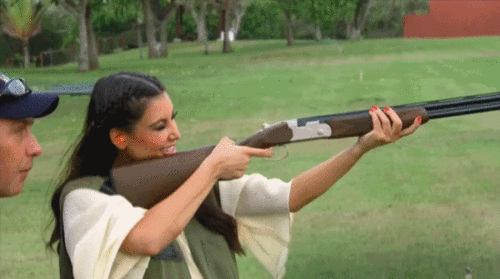 There Is Something About Hot Girls Handling Big Guns