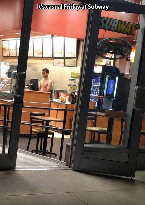 Well, There Is Something That You Don’t See Everyday