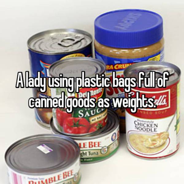 Really Strange Things People Saw At The Gym