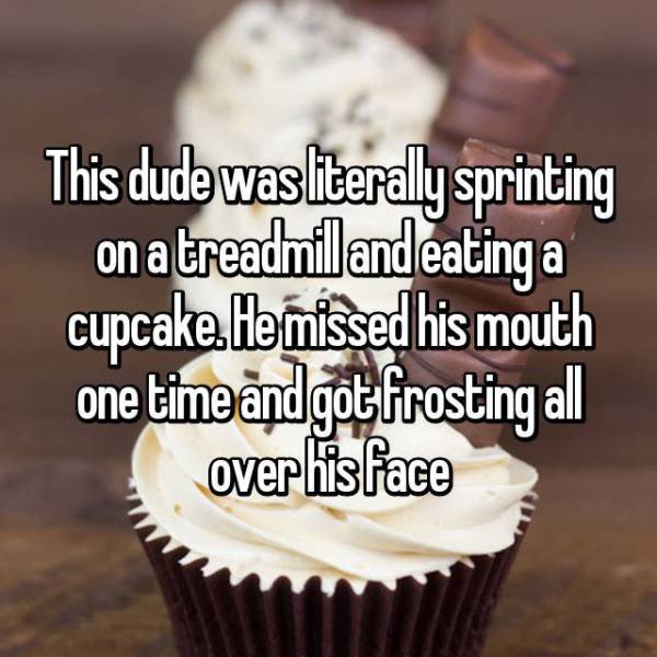 Really Strange Things People Saw At The Gym