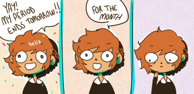 Funny Comics About Periods That Any Woman Can Relate