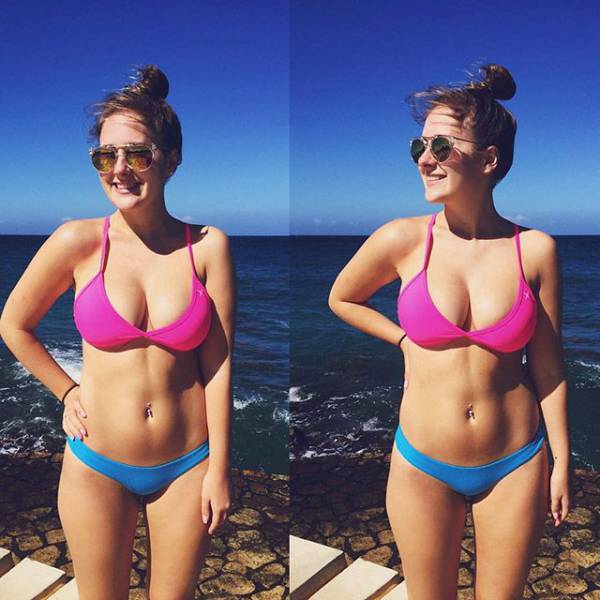 Beautiful Babes in Skimpy Bikinis